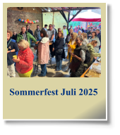 Sommerfest Juli 2025