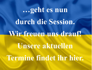 …geht es nun durch die Session. Wir freuen uns drauf! Unsere aktuellen Termine findet ihr hier.