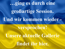 …ging es durch eine großartige Session. Und wir kommen wieder - versprochen! Unsere aktuelle Gallerie findet ihr hier.